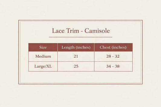 SoftTouch Lace Trim - Camisole