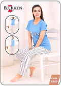 Be Queen Night Suits T-Shirt Trouser