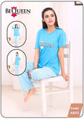 Be Queen Night Suits T-Shirt Trouser