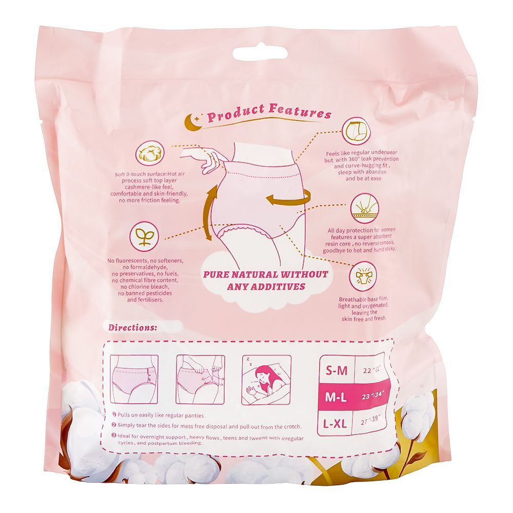 Body Girl Period Panties Underwear (Pack of 3)