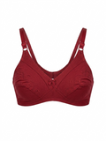 Embroidery Cotton T-Shirt Bra
