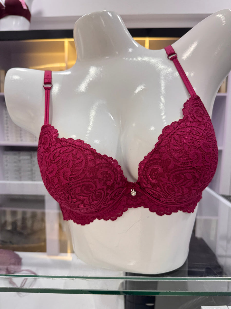 Dark Pink Bra