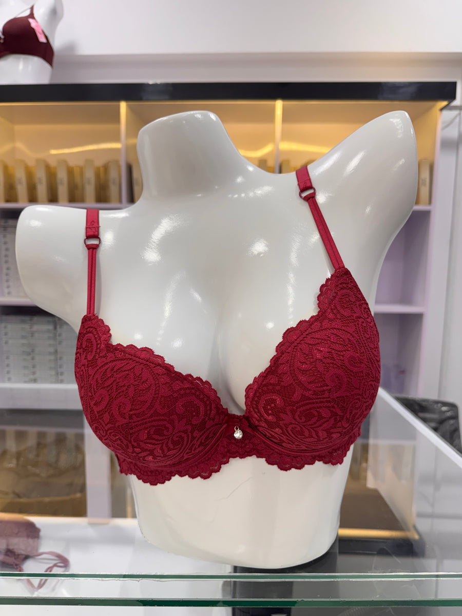 Lace Foam Bra Thin Straps