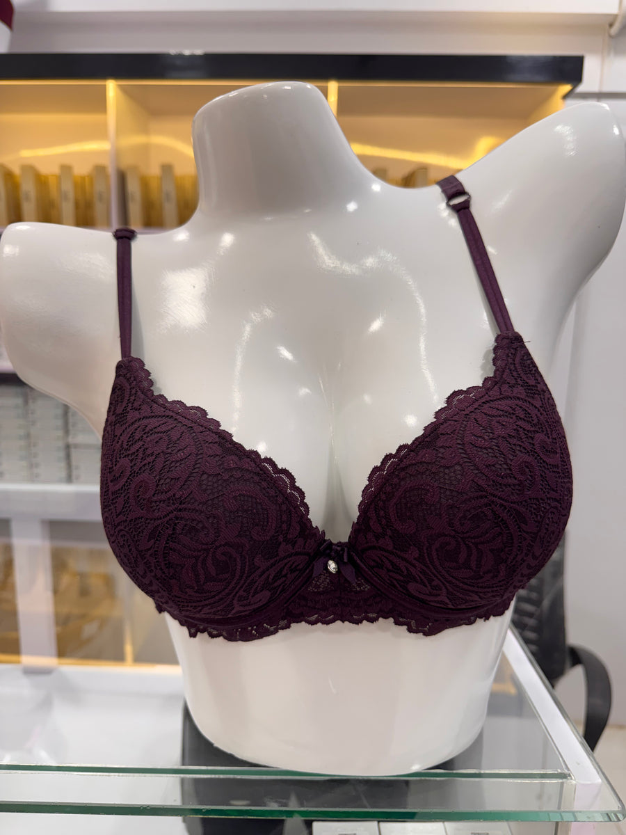 Lace Foam Bra Thin Straps