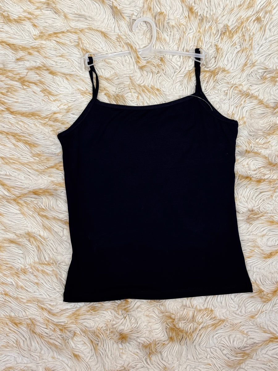 Camisole Tank Top Black