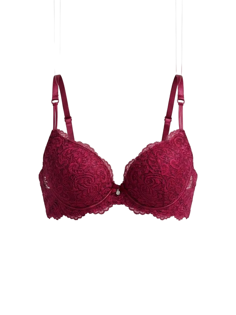 Lace Foam Bra Thin Straps