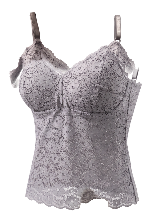 Net Lace Padded Camisole