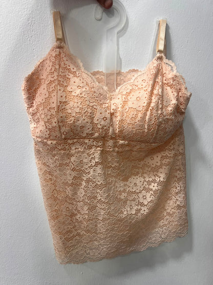 Net Lace Padded Camisole