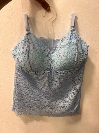 Net Lace Padded Camisole