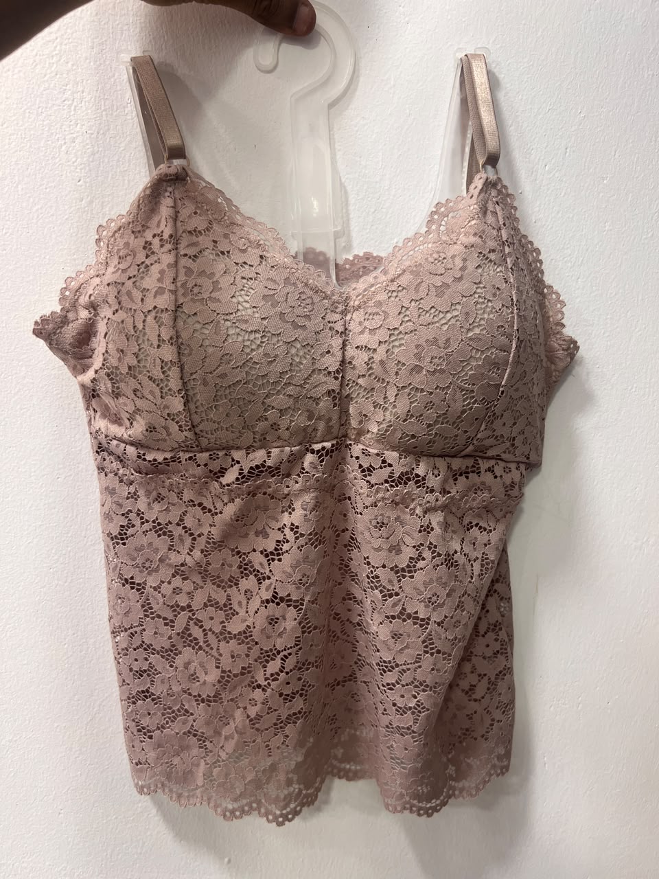 Net Lace Padded Camisole