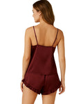 Silk Camisole & Shorts Night Wear Set