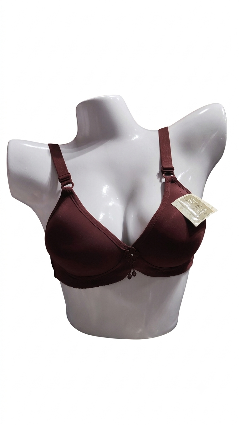 Plain Light Padded Foam Bra
