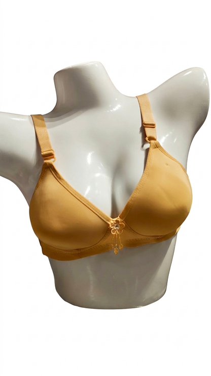 Plain Light Padded Foam Bra