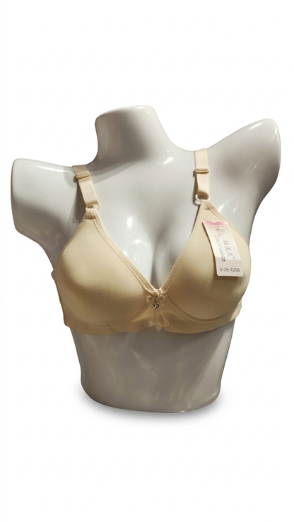 Plain Light Padded Foam Bra