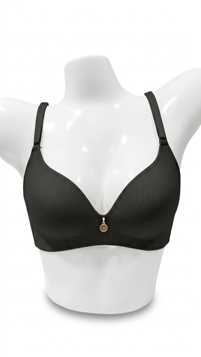 Light Padded Without Wire Foam Bra