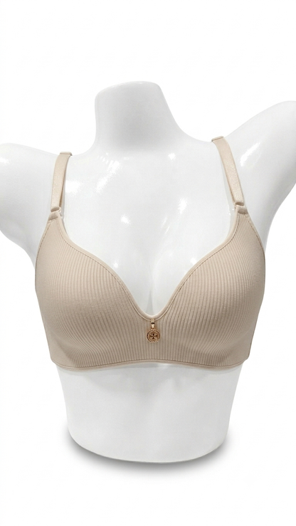 Light Padded Without Wire Foam Bra
