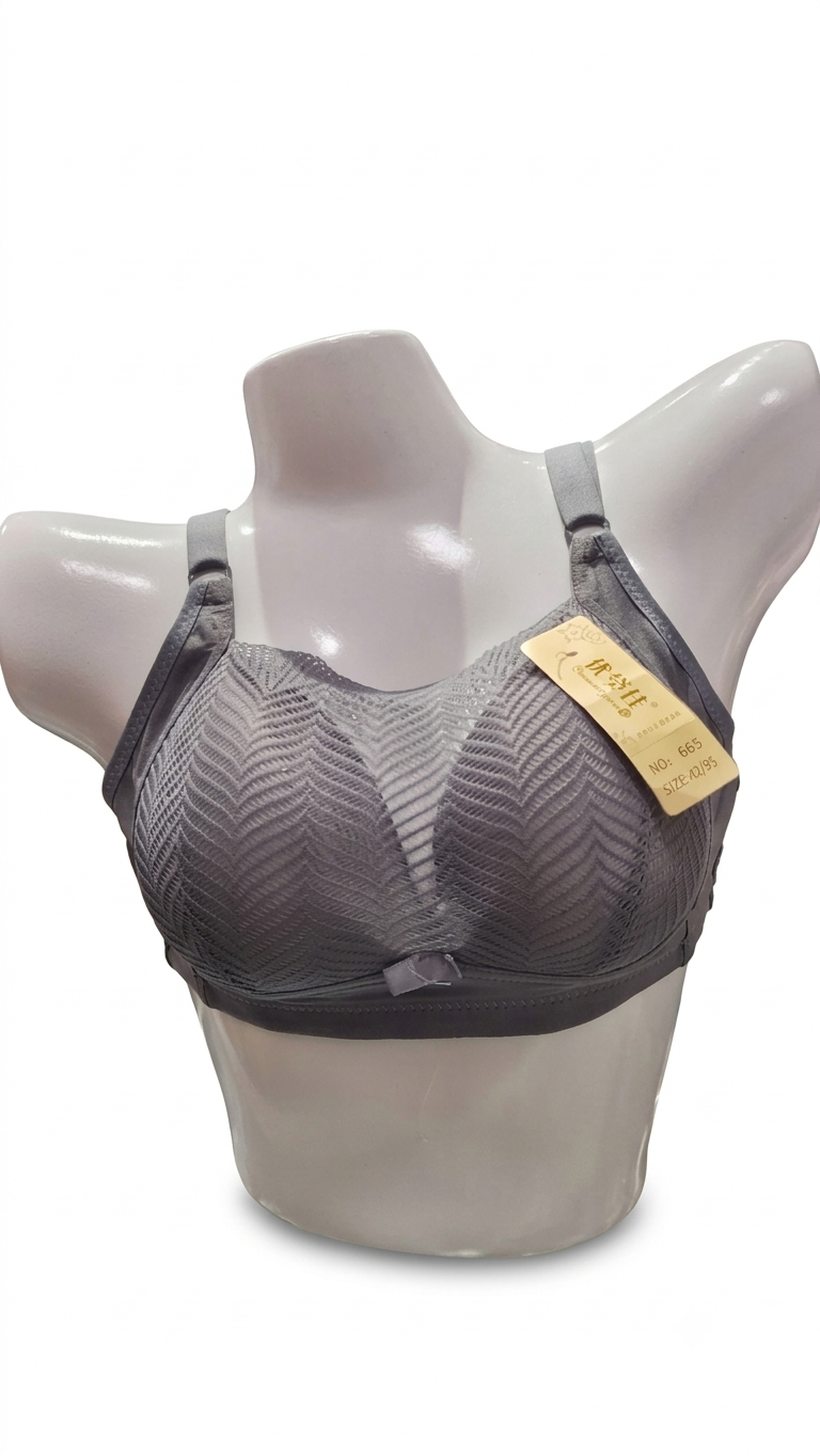 Light Padded Net Bra