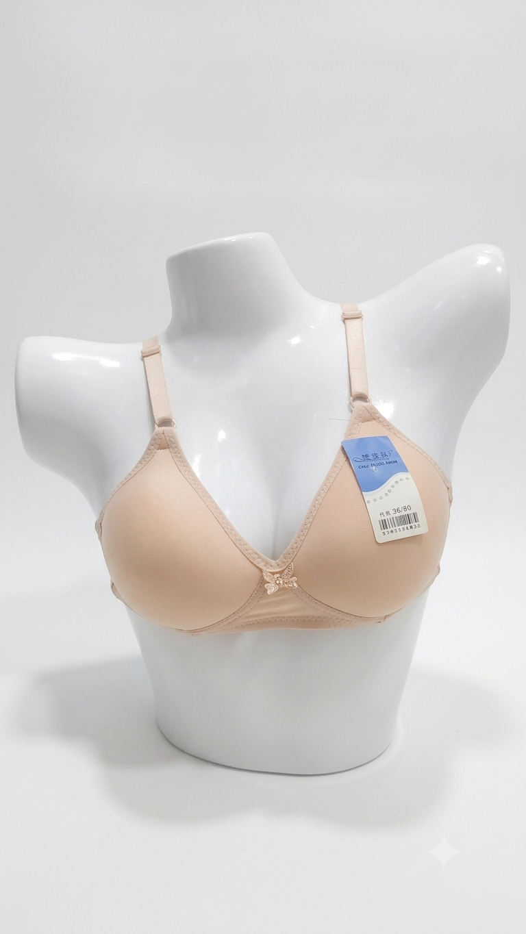 Light Padded Without Wire Bra
