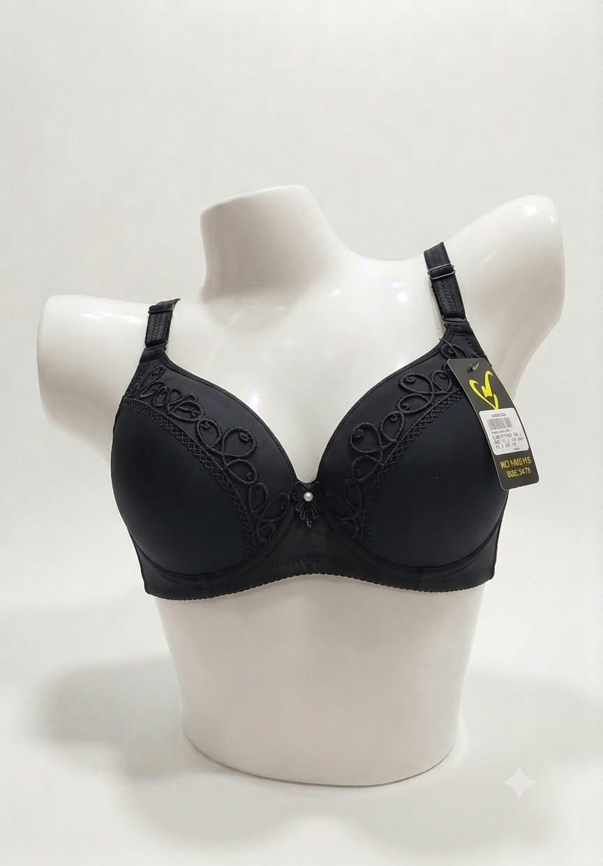 Light Padded Embroidery Bra