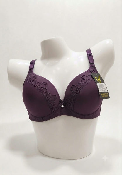 Light Padded Embroidery Bra