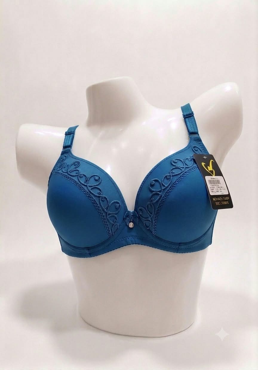 Light Padded Embroidery Bra