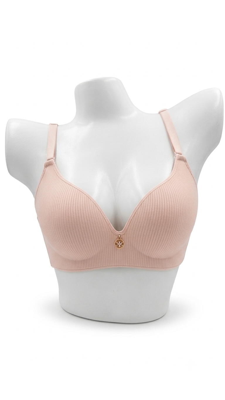 Light Padded Without Wire Foam Bra