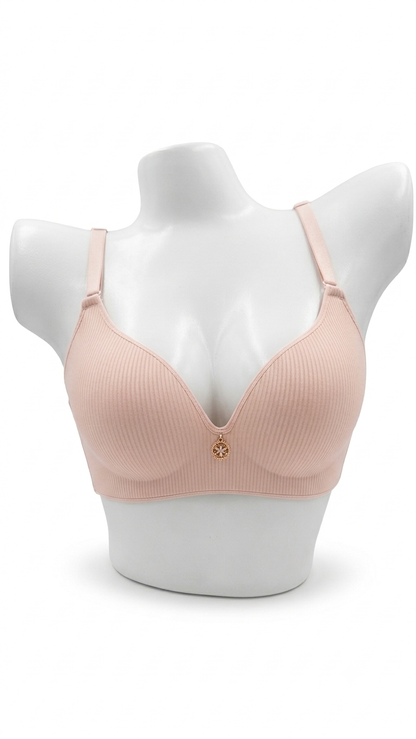 Light Padded Without Wire Foam Bra