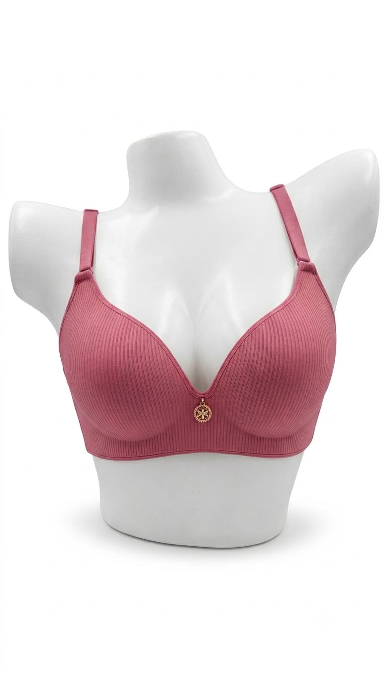 Light Padded Without Wire Foam Bra
